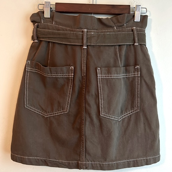 Free People Paper Bag Tie Waist Skirt - Picture 5 of 8